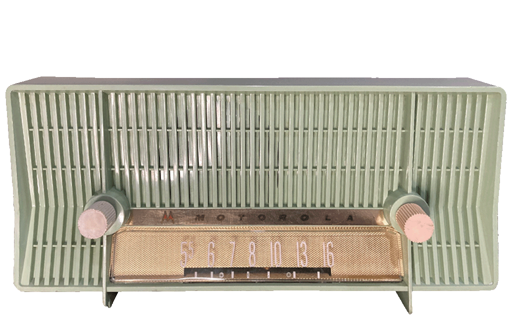 1957 Motorola 5C24GW Mint Green.png